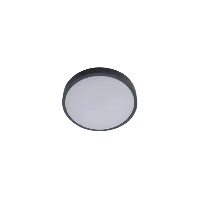 Lindby - Manala LED Plafond RGBW Remote Grey/White