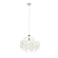 Lindby - Maple Taklampa Ø38 White/Chrome