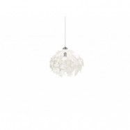 Lindby - Maple Taklampa Ø38 White/Chrome