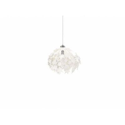 Lindby - Maple Taklampa Ø38 White/Chrome