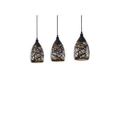 Lindby - Marcello 3 Taklampa Black/Gold