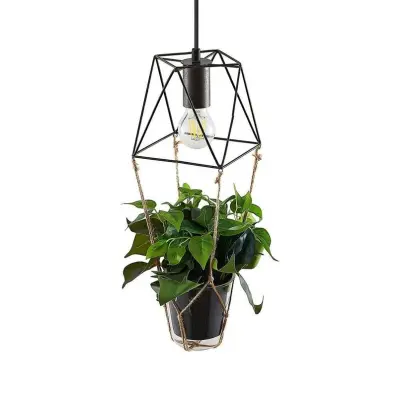 Lindby - Mercan Taklampa Nickel