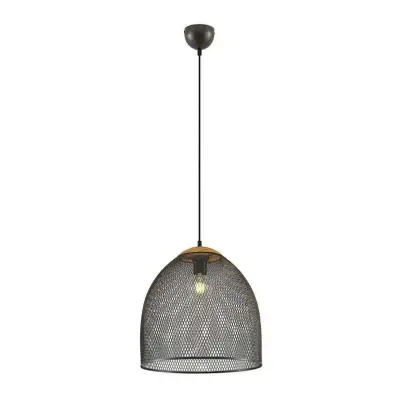 Lindby - MonigoTaklampa Nickel/Wood