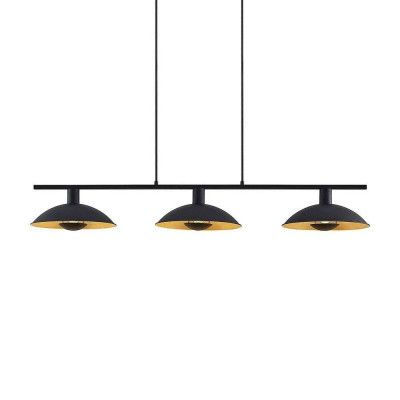 Lindby - Narisara Long Taklampa Black/Gold