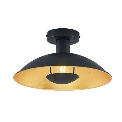 Lindby - Narisara Plafond Ø30 Black/Gold
