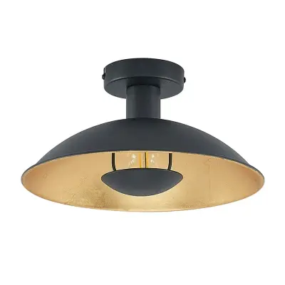 Lindby - Narisara Plafond Ø30 Black/Gold