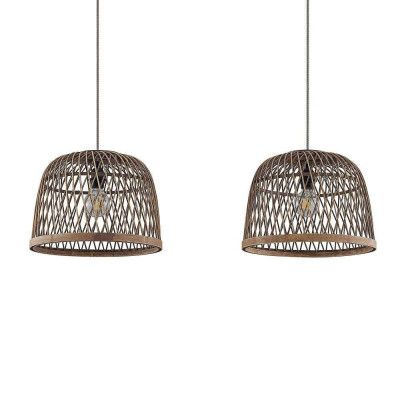 Lindby - Naskalia 2 Taklampa Wood