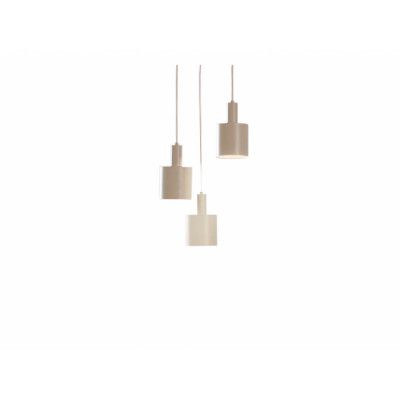 Lindby - Ovelia 3 Round Taklampa Beige