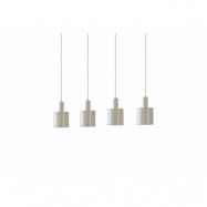 Lindby - Ovelia 4 Taklampa Beige