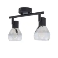 Lindby - Pendura 2 Plafond Svart/Røyk Grå