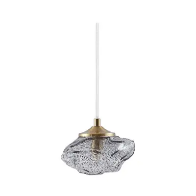 Lindby - Piatra Taklampa Røyk/Mässing