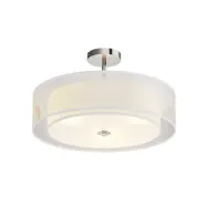 Lindby - Pikka Plafond White/Chrom