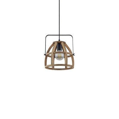 Lindby - Pilarion Taklampa Ø25 Wood/Black