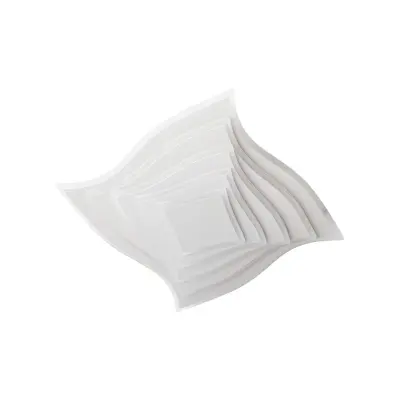 Lindby - Rebeka LED-taklampa, CCT, 47 x 47 cm, fjärrkontroll