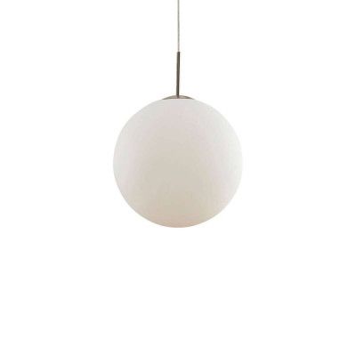 Lindby - Rhona Taklampa White/Nickel