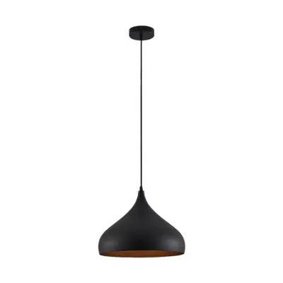 Lindby - Ritana Taklampa Black/Gold