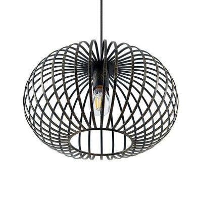 Lindby - Rosalea Taklampa Black/Brass