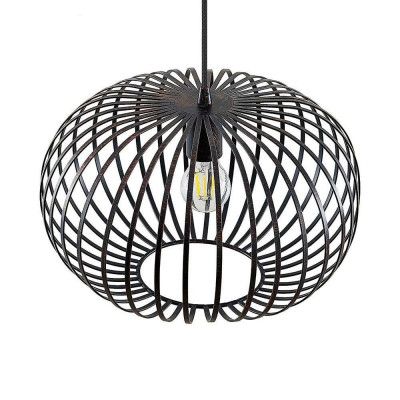 Lindby - Rosalea Taklampa Black/Copper