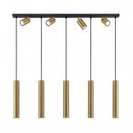 Lindby - Sanad 9 Taklampa Brass Lindby