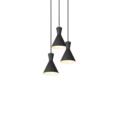 Lindby - Savrini 3 Taklampa Black