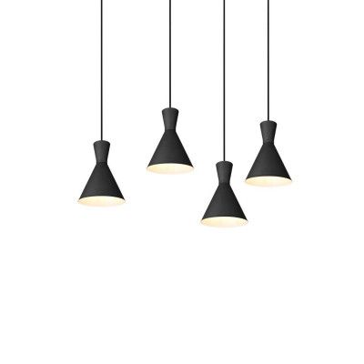 Lindby - Savrini 4 Taklampa Black