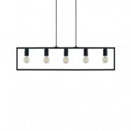 Lindby - Sherwin 5 Taklampa Black