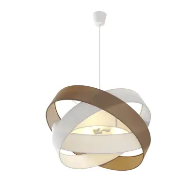 Lindby - Simaria Taklampa Brown/White/Grey