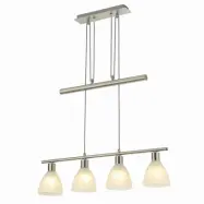 Lindby - Simeon Taklampa White/Nickel