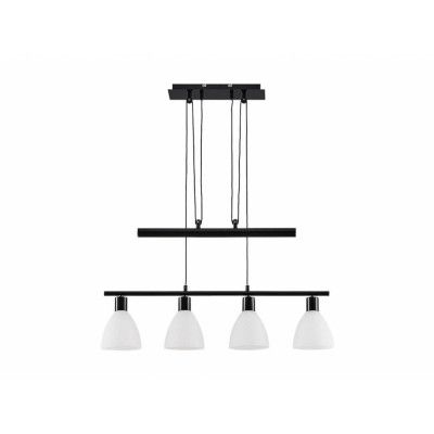 Lindby - Simeon Taklampa White/Rust Brown