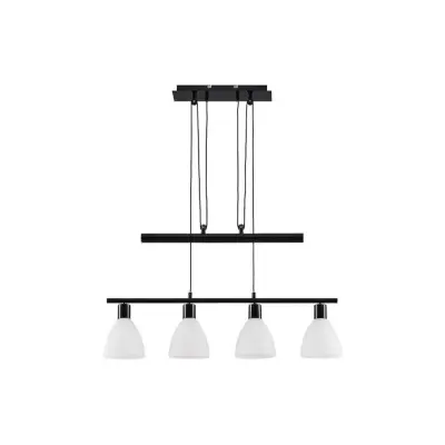 Lindby - Simeon Taklampa White/Rust Brown