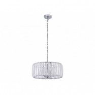 Lindby - Sofia Taklampa Ø46 Transparent/Chrome