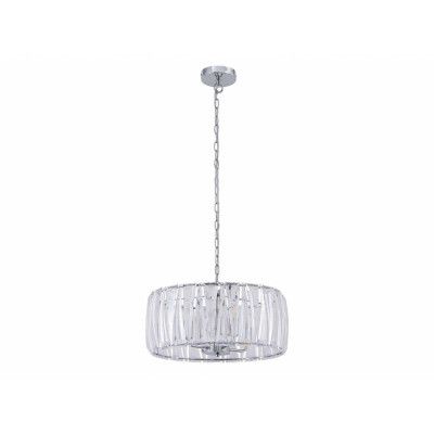 Lindby - Sofia Taklampa Ø46 Transparent/Chrome