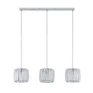 Lindby - Sofia Taklampa Transparent/Chrome