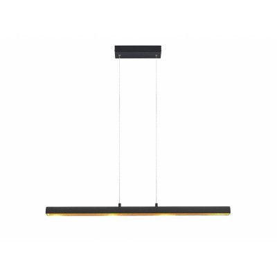 Lindby - Solvina LED Taklampa Black/Gold