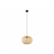 Lindby - Solvira Taklampa Bamboo/Black