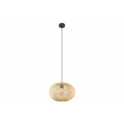 Lindby - Solvira Taklampa Bamboo/Black