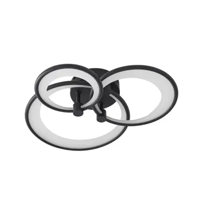 Lindby - Sorma LED-taklampa, svart, CCT, dimbar