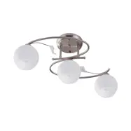 Lindby - Svean 3 taklampa vit/nickel