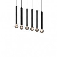 Lindby - Tamilio 6 Taklampa Black Lindby