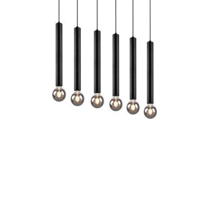 Lindby - Tamilio 6 Taklampa Black Lindby