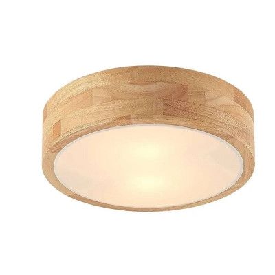 Lindby - Tanju Plafond Ø30 Wood/White