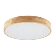 Lindby - Tanju Plafond Ø60 Wood/White