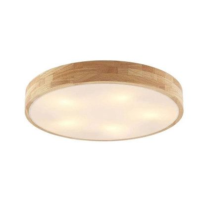 Lindby - Tanju Plafond Ø60 Wood/White