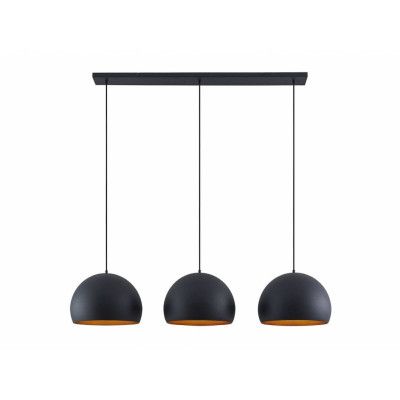 Lindby - Tarjei Taklampa L146 Black/Gold
