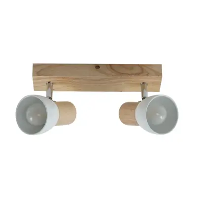 Lindby - Thorin 2 Plafond Wood/White