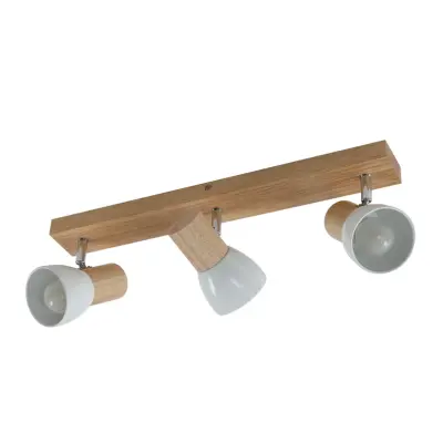 Lindby - Thorin 3 Plafond Wood/White