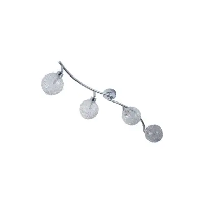 Lindby - Ticino 4 Plafond Silver/Chrome