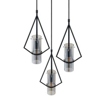 Lindby - Timasia Cluster Taklampa Smoke