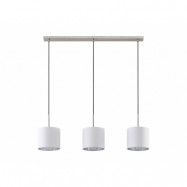 Lindby - Trinika 3 Taklampa White/Silver Lindby