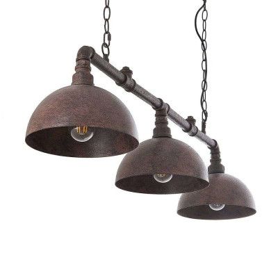 Lindby - Truett 3 Taklampa Rust Lindby